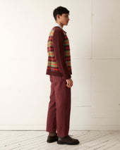 County Plaid Cardigan