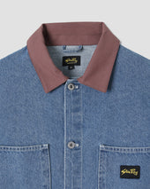 Coverall Jacket (70s Stone Denim)