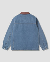 Coverall Jacket (70s Stone Denim)
