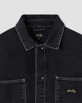 Coverall Jacket (Stonewashed Black Denim)