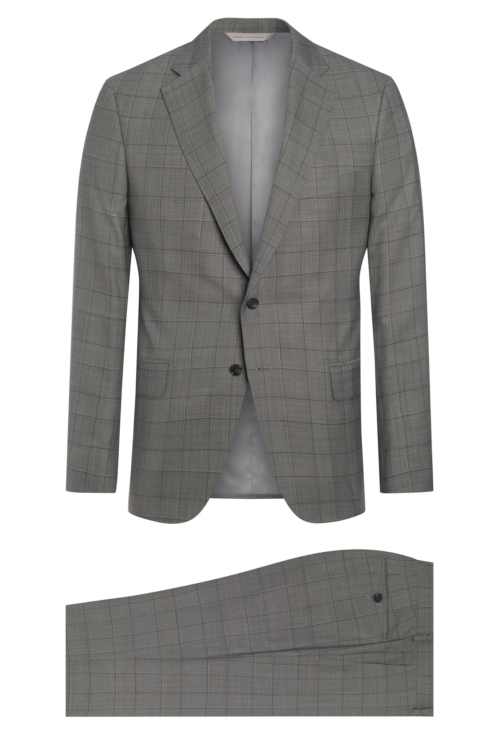 And White Prince Of Wales Suit