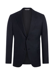 Charcoal Wool Stripe Suit