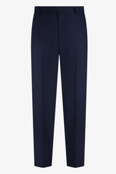 Navy 120's Plaid Suit