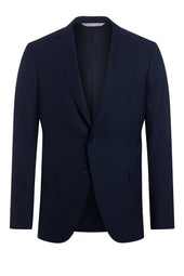 Navy 120's Plaid Suit