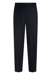 Navy 110's Stripe Suit