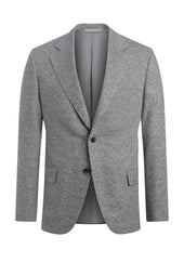 Light Grey Zegna Linen Blend Donegal Suit