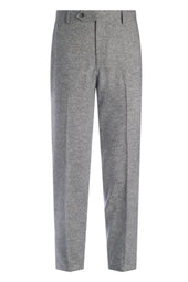 Light Grey Zegna Linen Blend Donegal Suit