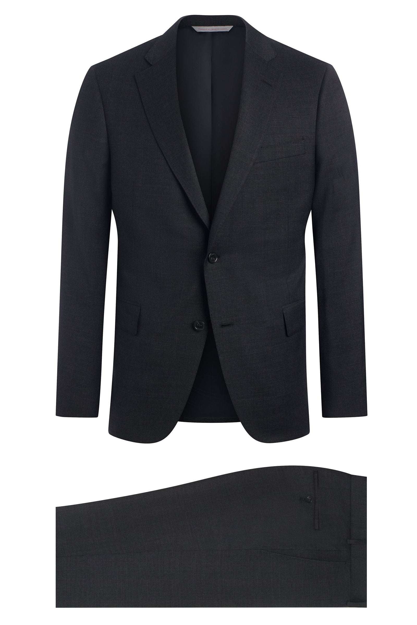 Milled Tonal Glen Check Suit