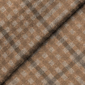 Taupe 130's Milled Check Jacket