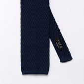 Zig Zag Knitted Tie