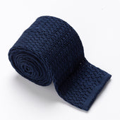 Zig Zag Knitted Tie