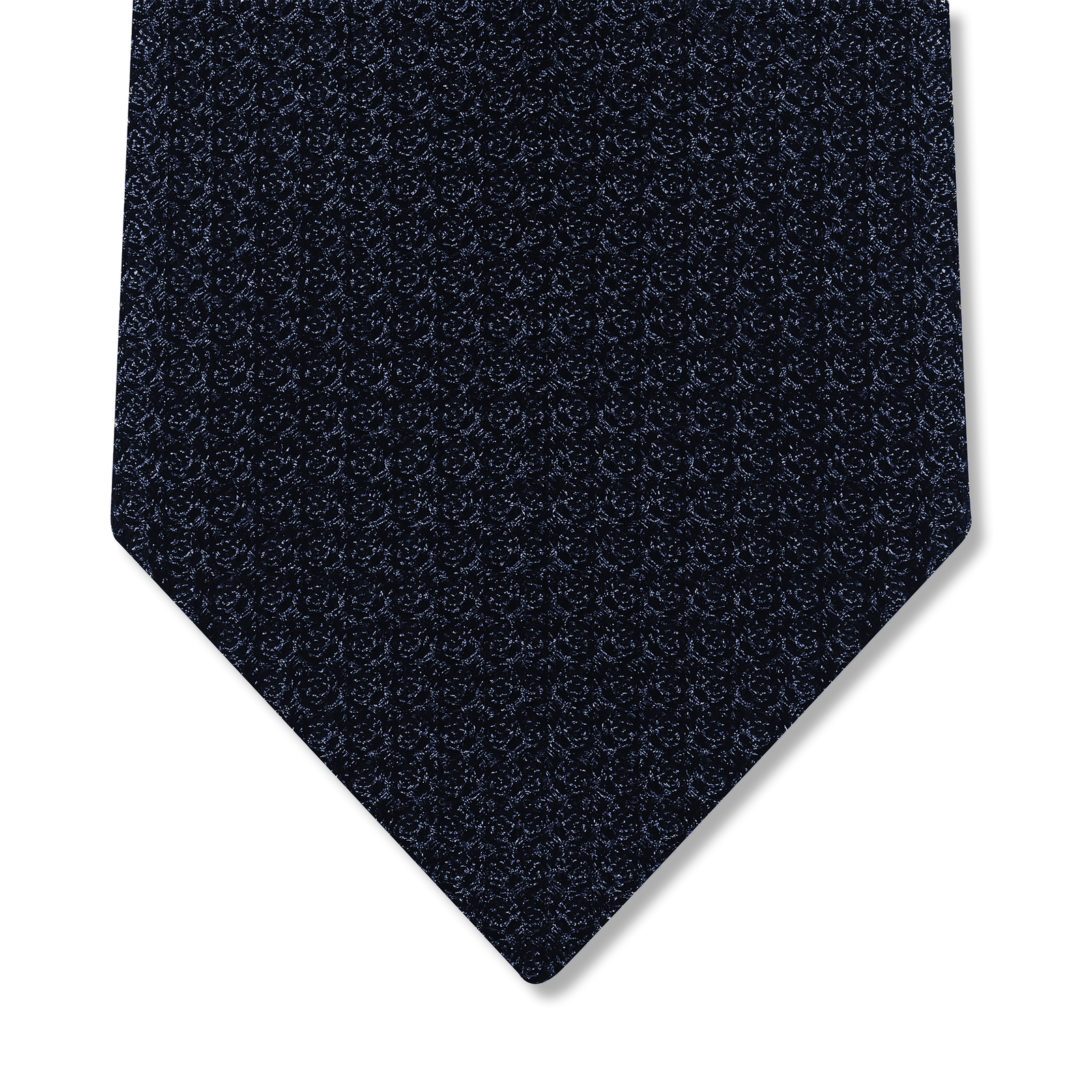 Cravate Grenadine Bleu Marine Soie