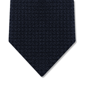 Cravate grenadine bleu marine - Soie
