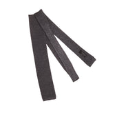 Cravate Tricot Gris Laine