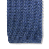 Cravate tricot - Ciel - Laine