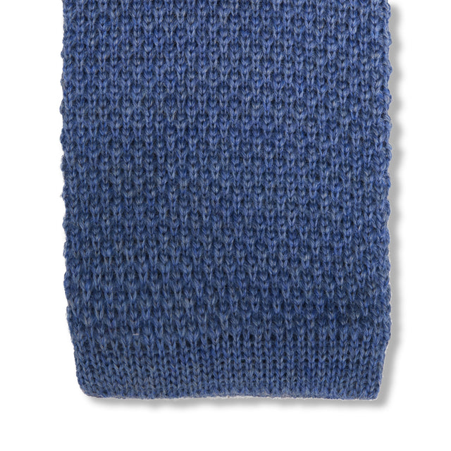 Cravate tricot - Ciel - Laine