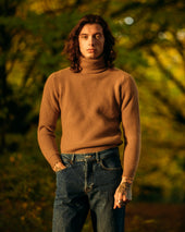 Cashmere Ribbed Submariner Rollneck In