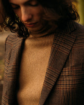 Cashmere Ribbed Submariner Rollneck In