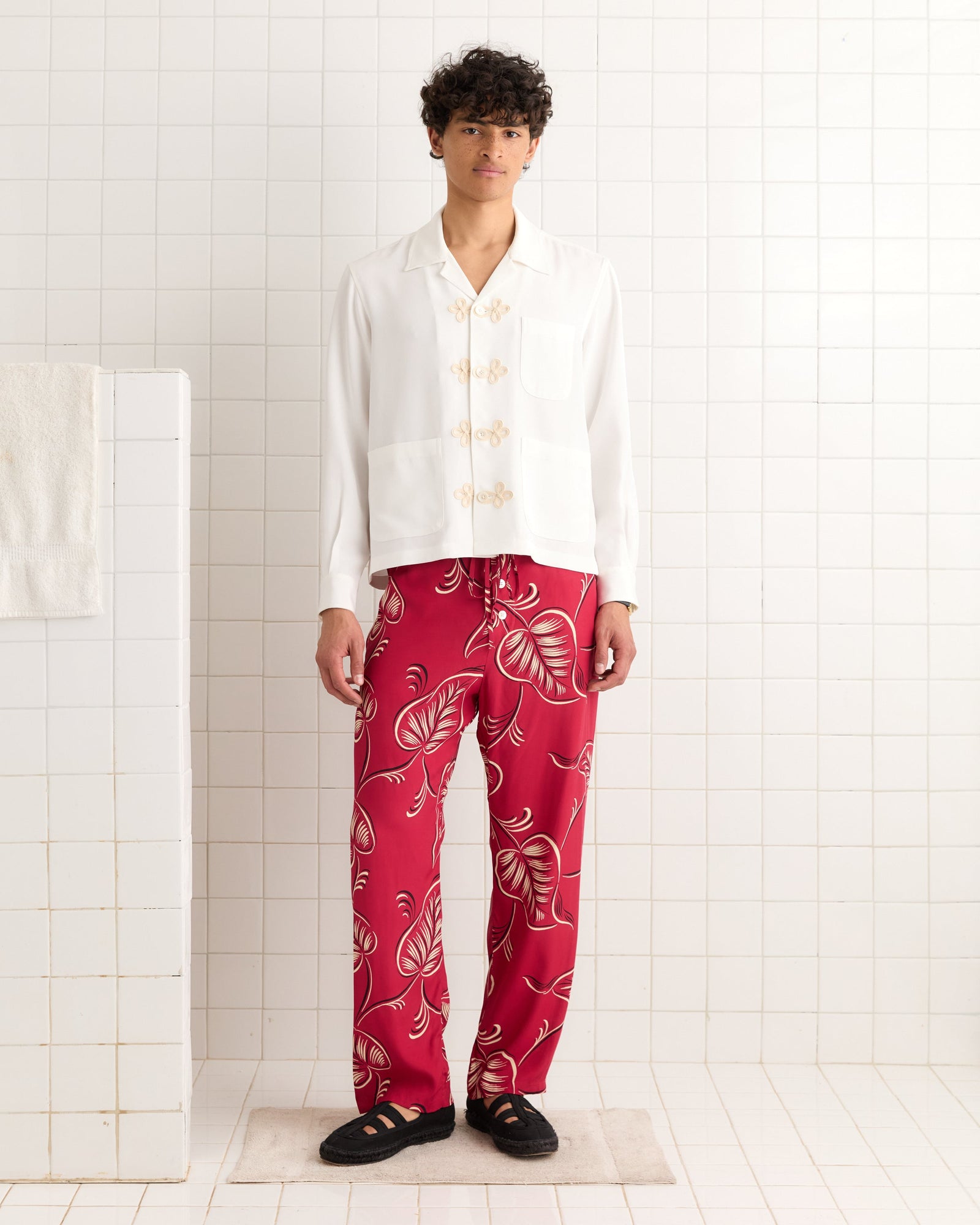 Creeping Begonia Pajama Pants