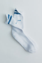 Crew Socks in Columbia Stripe