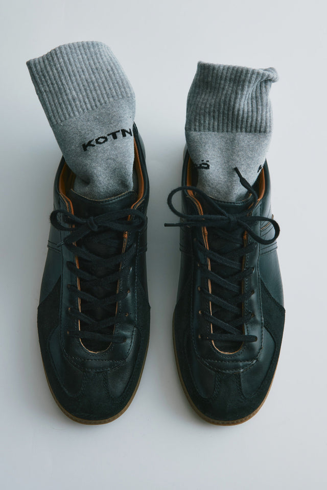 Crew Socks in Heather Grey