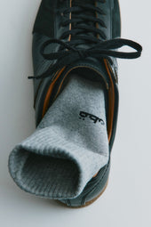 Crew Socks in Heather Grey