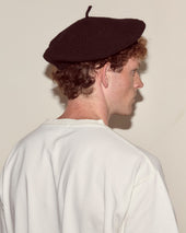 Crochet Beret - Black