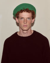 Crochet Beret - Green