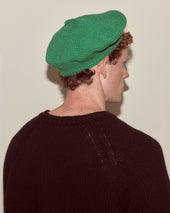 Crochet Beret - Green