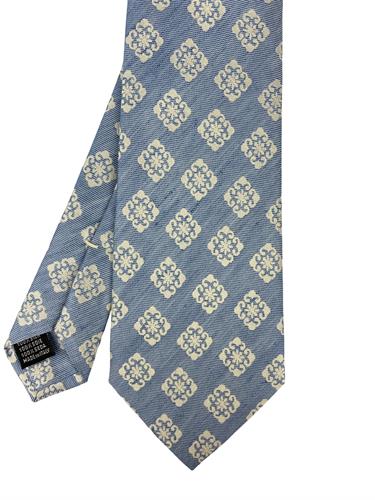 TIE MONTECARLO 70%SILK 30%LINEN SELF TIPPED