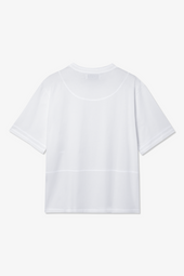 Cross Stitch Short Sleeve Tee - White