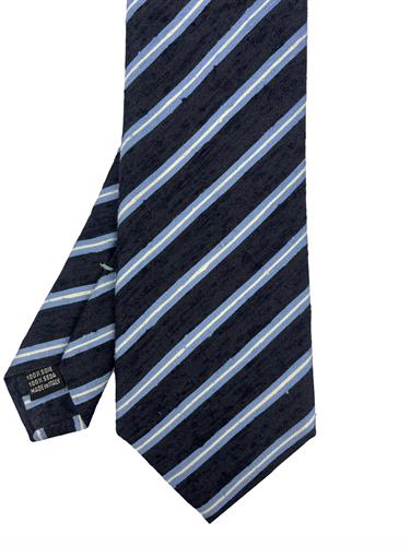 TIE SHANTUNG 100% SILK JACQUARD SELF TIPPED