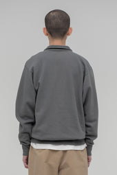 Half Zip Sweatshirt Slightly Brushed