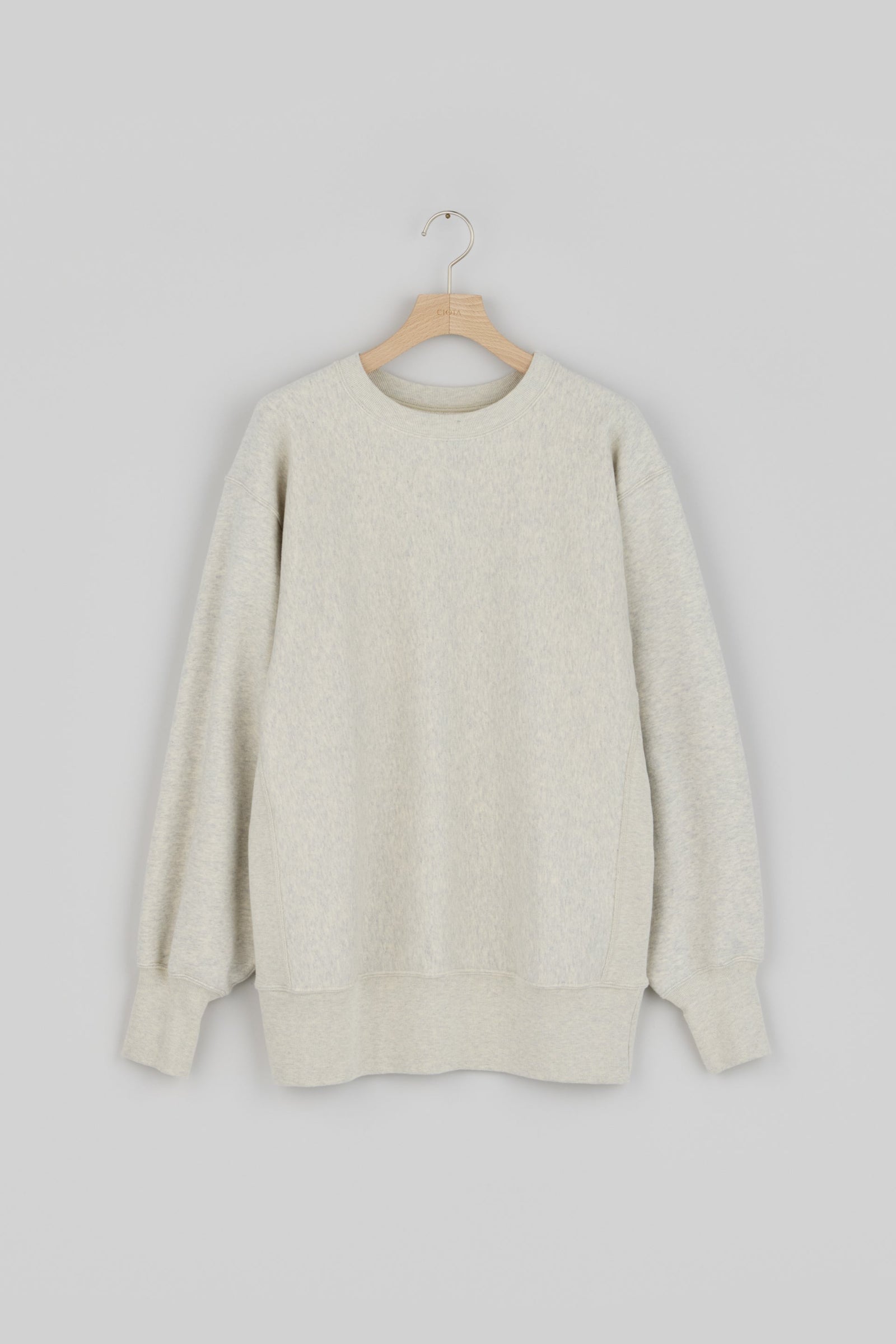 Crewneck Sweatshirt Slightly Brushed