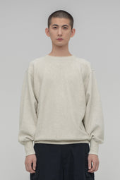Crewneck Sweatshirt Slightly Brushed