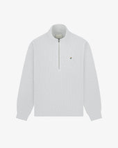 Crest Piqu Half Zip Pullover