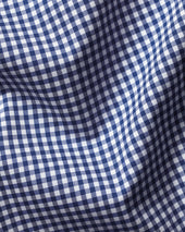 Non Iron Stretch Poplin Check Shirt