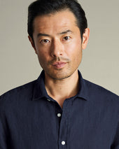 Short Sleeve Pure Linen Shirt