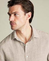 Pure Linen Short Sleeve Shirt