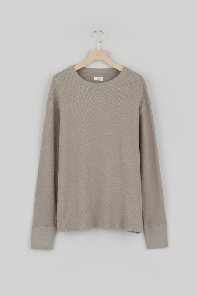 【SALE】Honeycomb Mesh Long Sleeve T-shirt