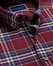 Brushed Flannel Check Shirt