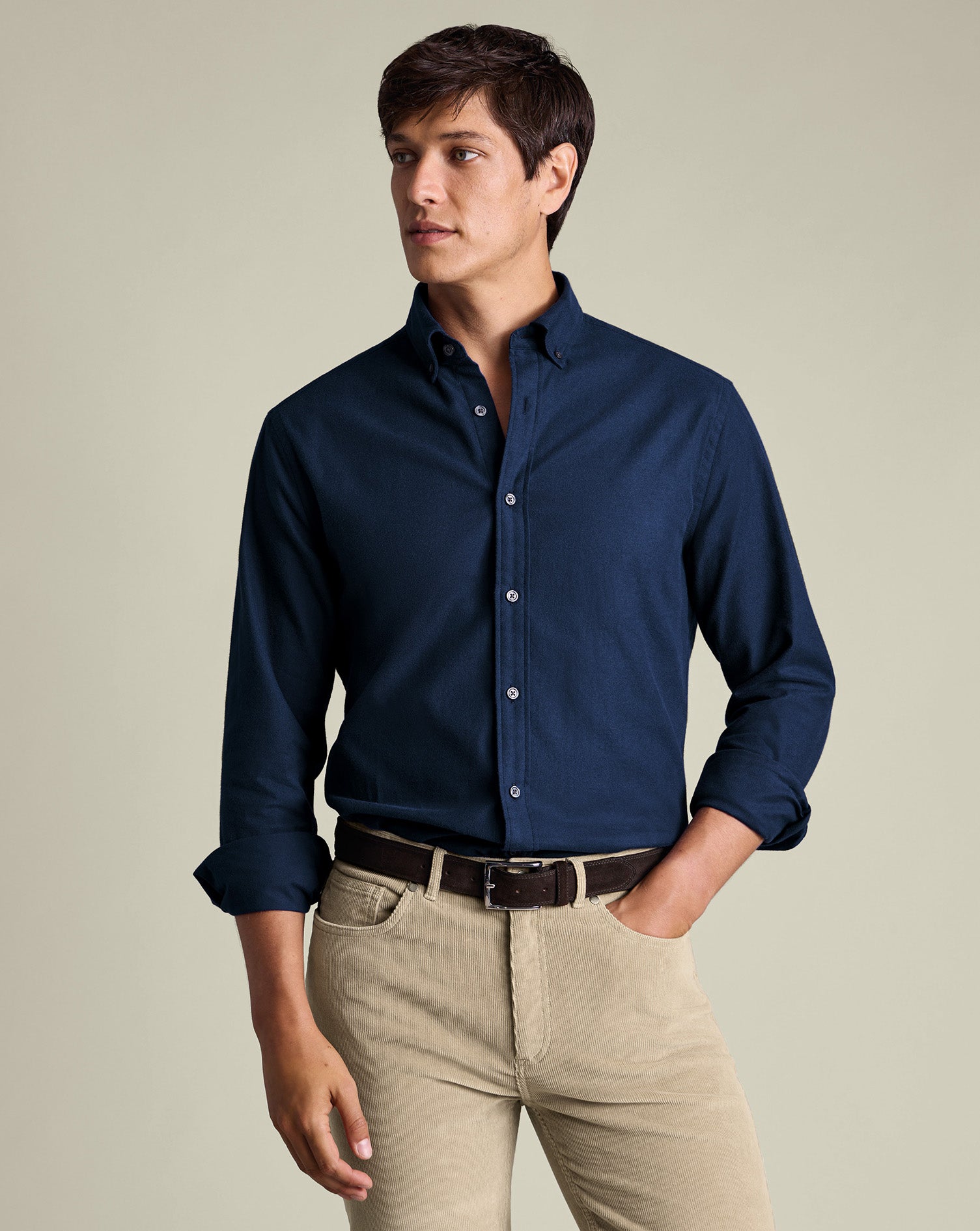 Brushed Flannel Shirt