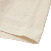 Crewneck T-shirt - ELS Recycled Cotton Slub - Ecru