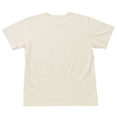Crewneck T-shirt - ELS Recycled Cotton Slub - Ecru