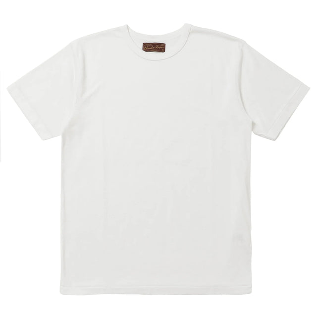 Crewneck T-shirt - Ultimate Pima Tsuriami - White
