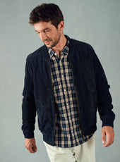 Cuir Paolo Marine