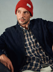 Cuir Paolo Marine