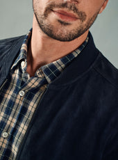Cuir Paolo Marine