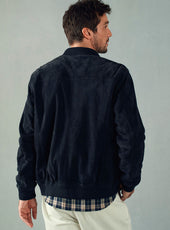 Cuir Paolo Marine