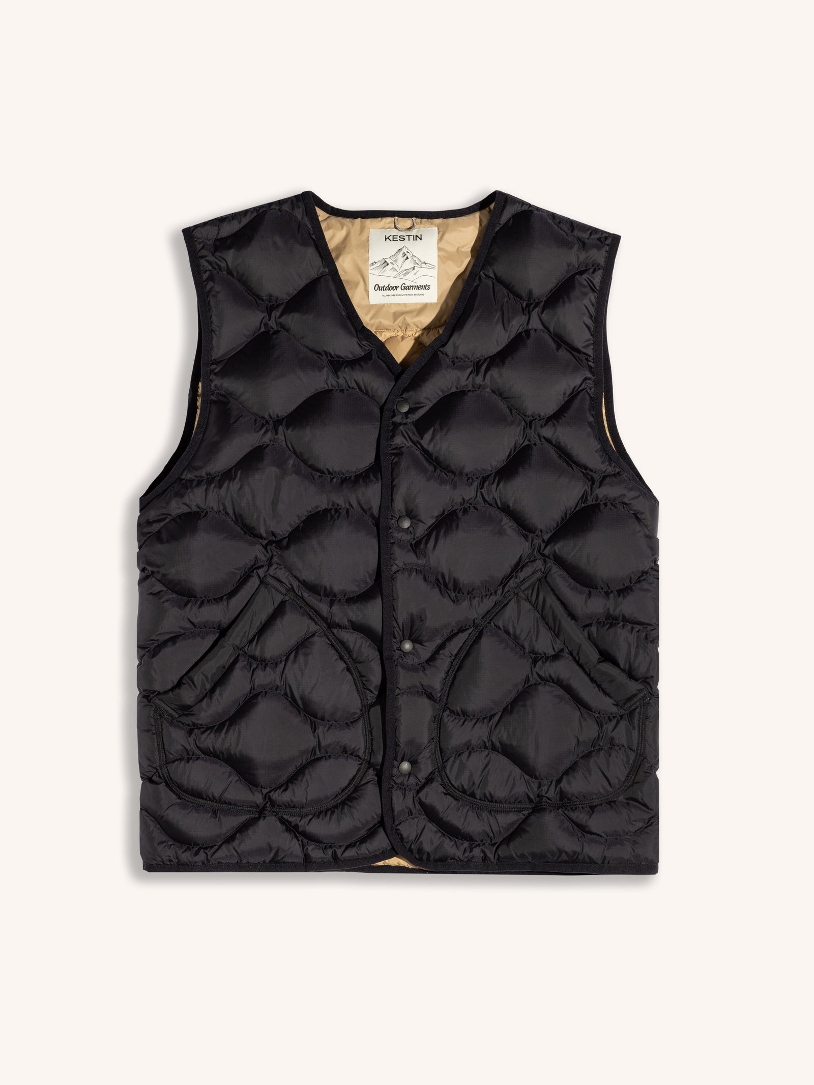 Cuillin Down Vest In Recycled Ripstop